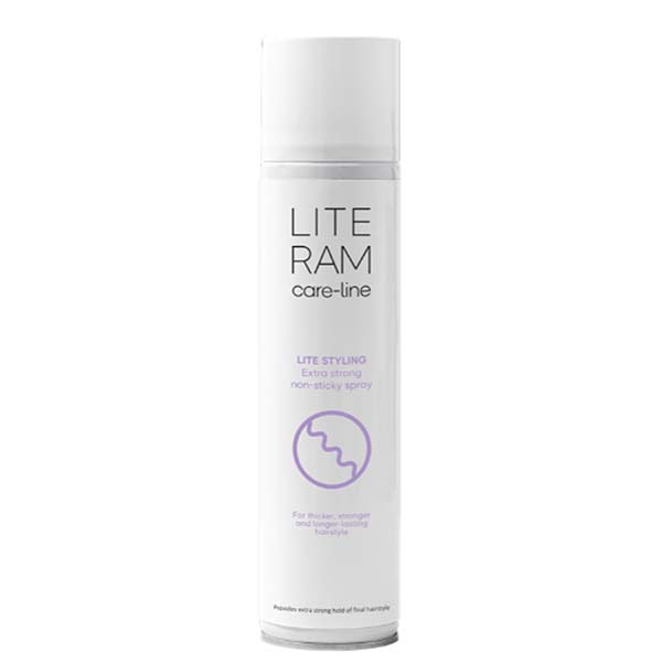 Lite styling extra strong non sticky spray